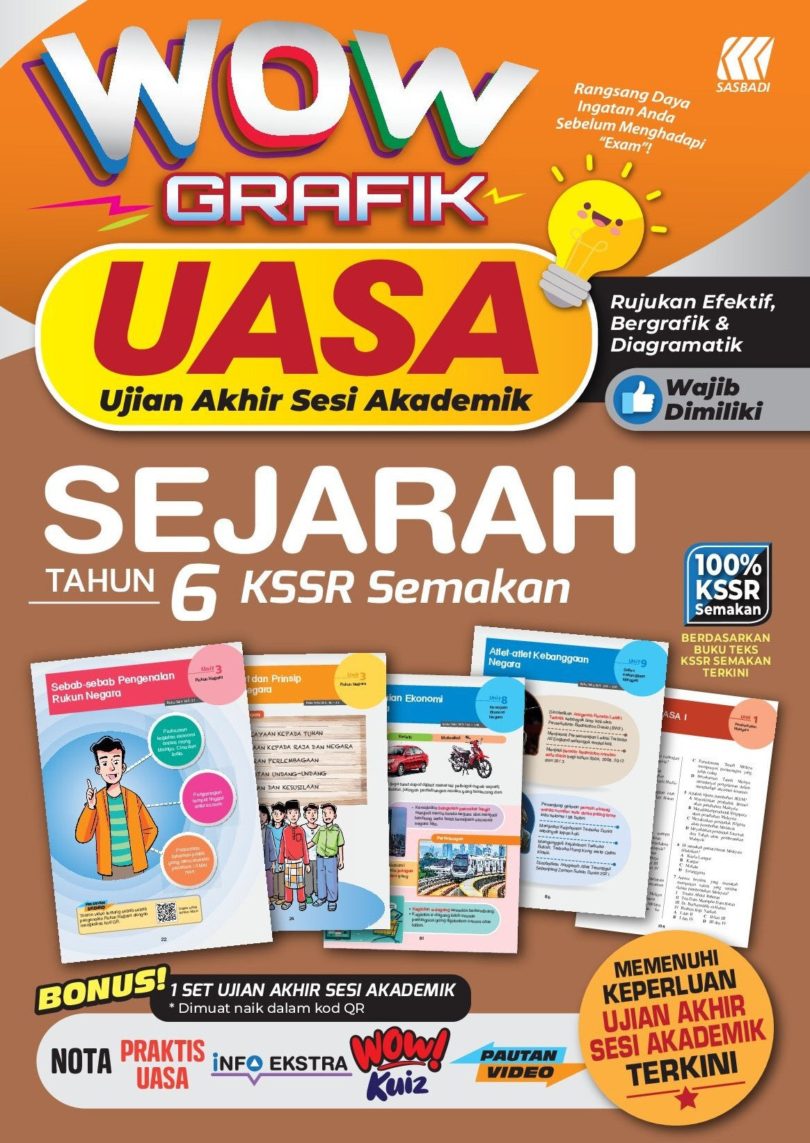Wow Grafik UASA KSSR Sejarah Tahun 6