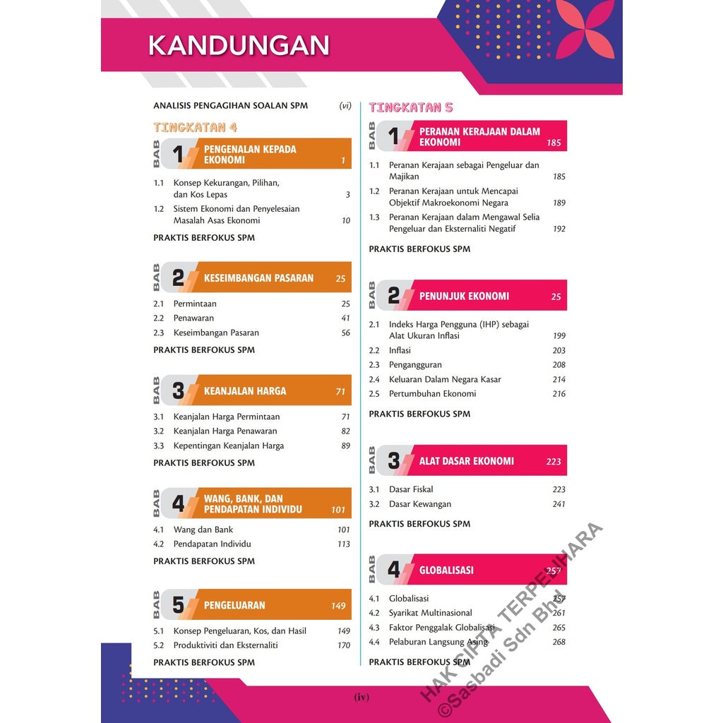 MasterClass SPM Ekonomi (Edisi 2023)