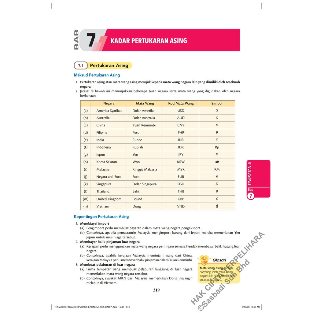 MasterClass SPM Ekonomi (Edisi 2023)
