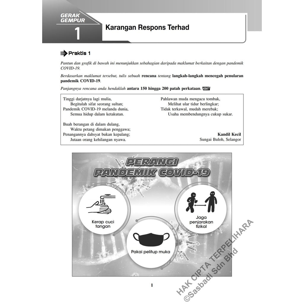 Gerak Gempur SPM Bahasa Melayu Tingkatan 4