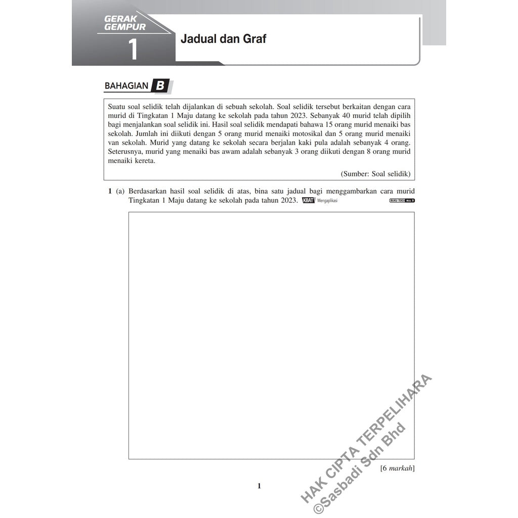 Gerak Gempur UASA KSSM Geografi Tingkatan 3