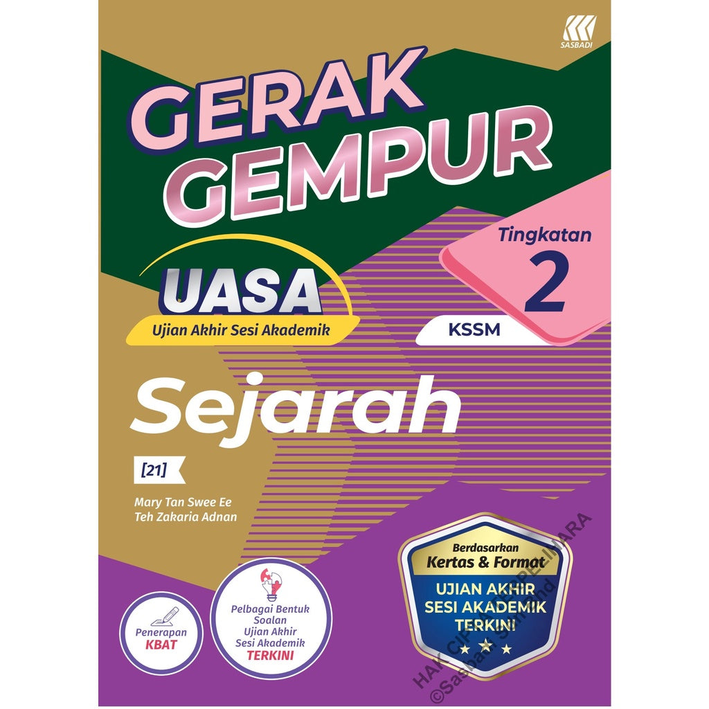 Gerak Gempur UASA KSSM Sejarah Tingkatan 2