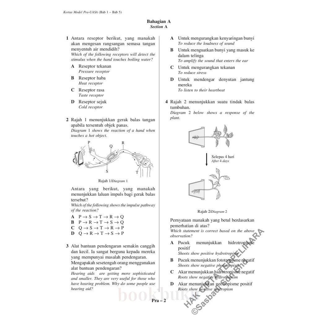Kertas Model UASA KSSM Matematik (Bilingual) Tingkatan 3 (Edisi Semakan)