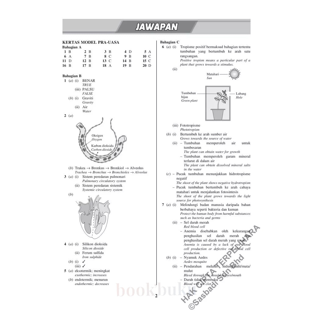 Kertas Model UASA KSSM Matematik (Bilingual) Tingkatan 3 (Edisi Semakan)