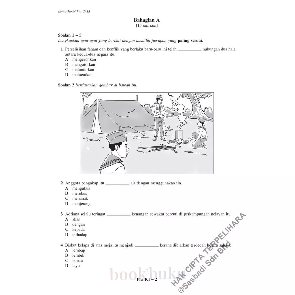 Kertas Model UASA KSSM Bahasa Melayu Tingkatan 3 (Edisi Semakan)