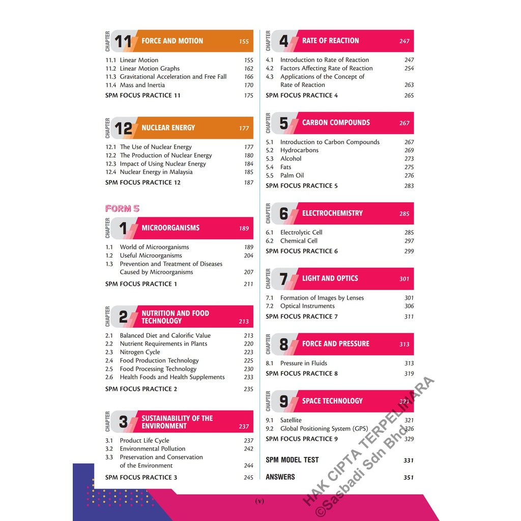 MasterClass SPM Science (Edisi 2023)