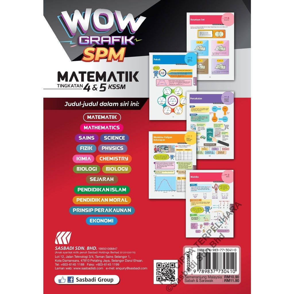 Wow Grafik SPM Matematik (Edisi 2023)