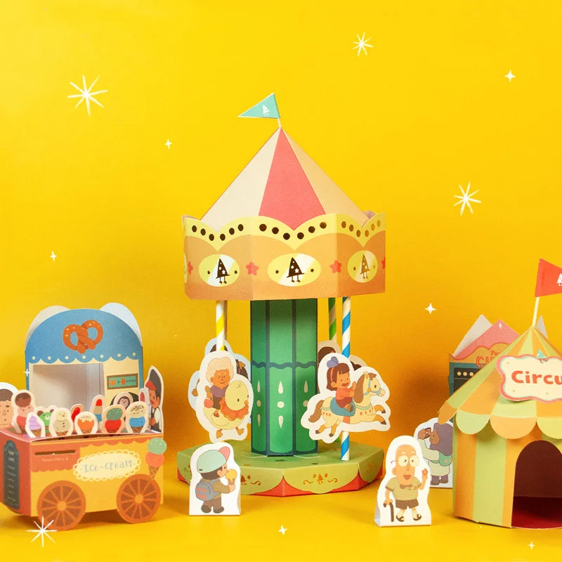 WIZARD WITHIN Make Your Own Wizards Funland: A DIY Papercraft