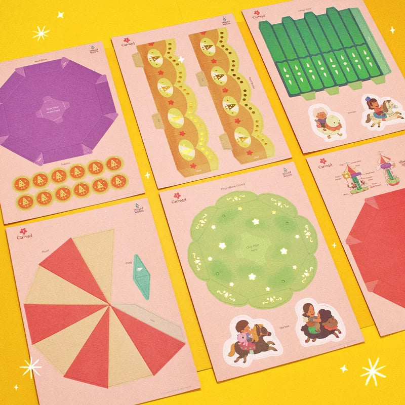 WIZARD WITHIN Make Your Own Wizards Funland: A DIY Papercraft