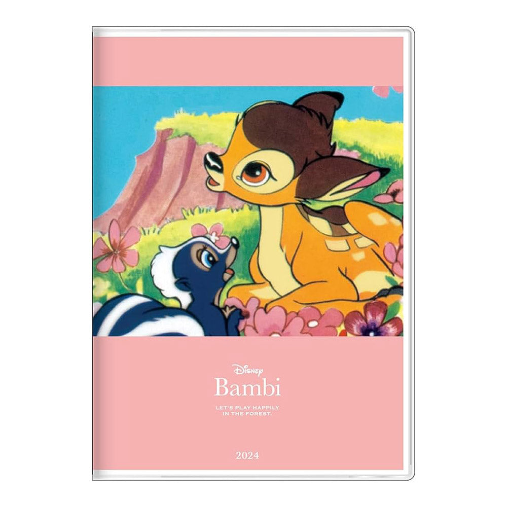 SUN-STAR 2024 Schedule Book B6 Monthly Disney Bambi