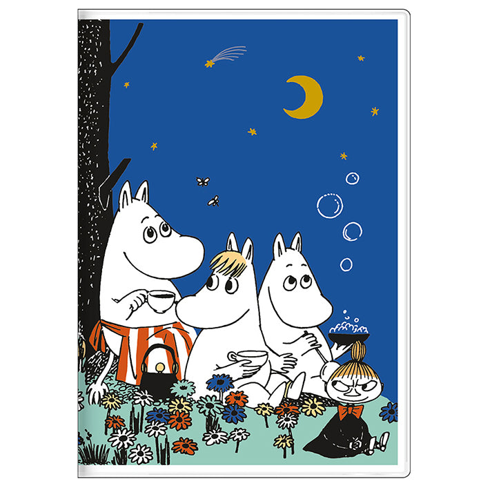 SUN-STAR 2024 Schedule Book B6 Monthly Moomin Night Sky