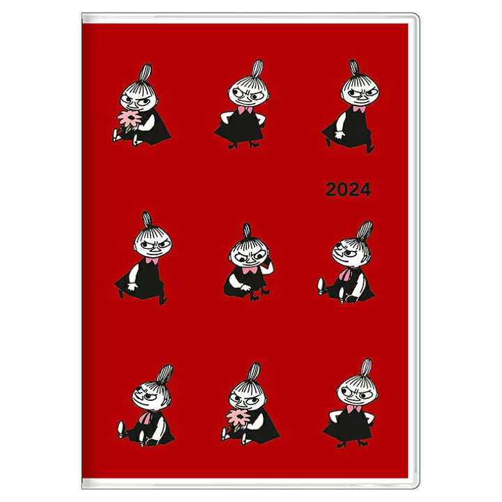 SUN-STAR 2024 Schedule Book B6 Monthly Moomin Little My