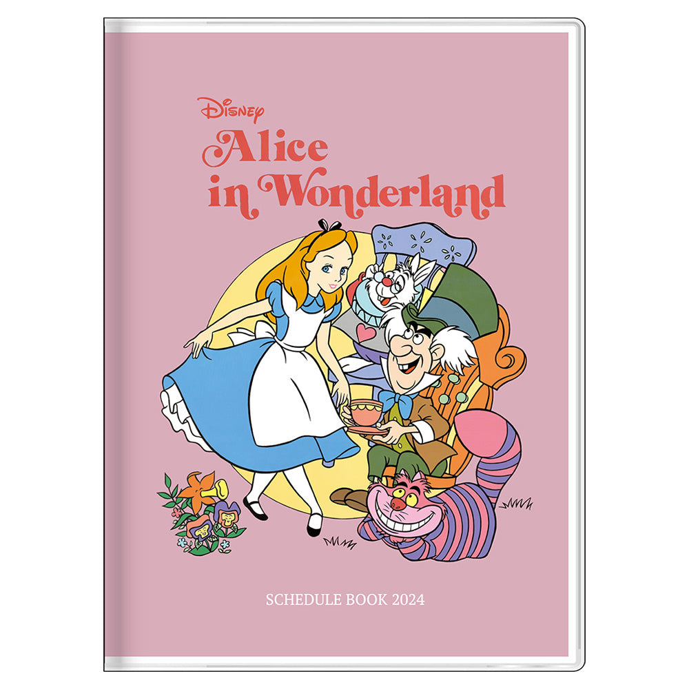 SUN-STAR 2024 Schedule Book B6 Weekly Story Book Disney Alice