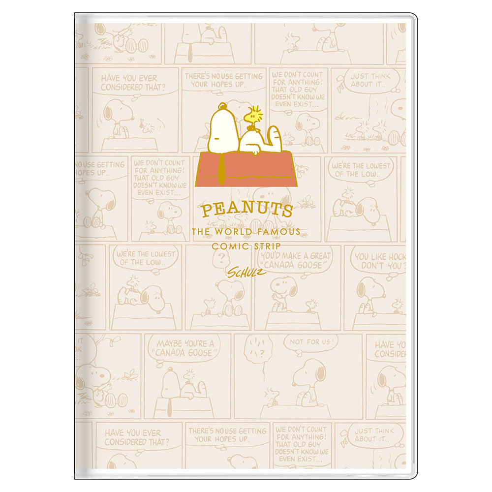 SUN-STAR 2024 Schedule Book B6 Weekly Story Book Peanuts Snoopy House