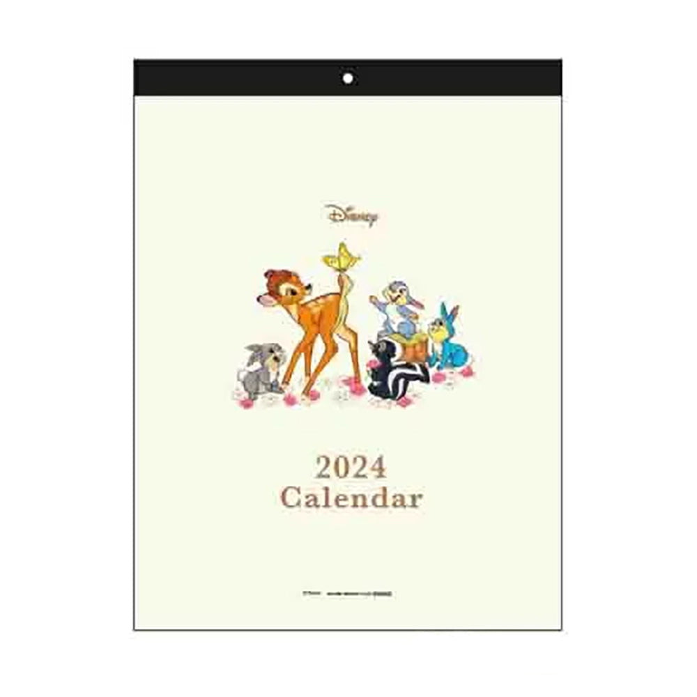 SUN-STAR 2024 Wall Calendar Simple Square Disney Classic