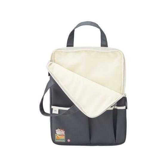 LIHIT LAB Cat's Daily Routine Carrying Sleeve Vertical 340x250x25mm Blue