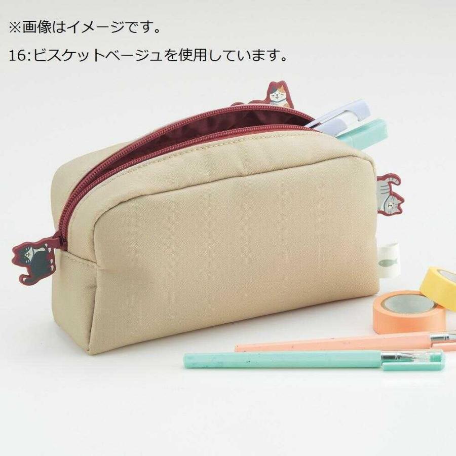 LIHIT LAB Cat's Daily Routine Box Pen Pouch Large Blue