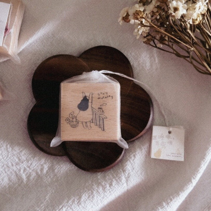 EILEENTAI.85 Rubber Stamp Inner Peace:Embrace The Moment