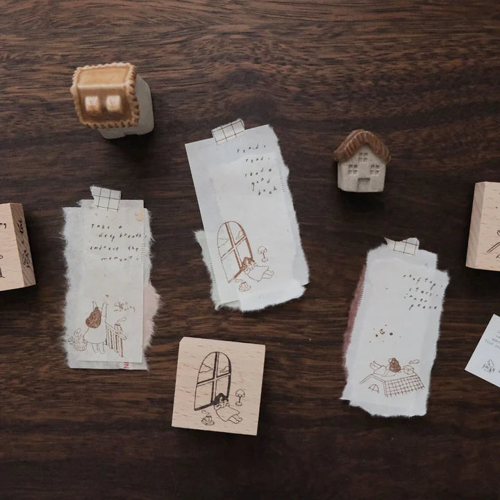 EILEENTAI.85 Rubber Stamp Inner Peace:Look At The Stars