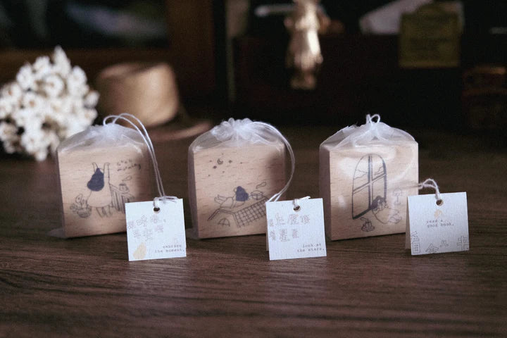 EILEENTAI.85 Rubber Stamp Inner Peace:Look At The Stars