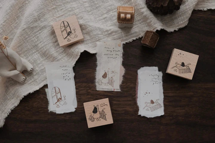 EILEENTAI.85 Rubber Stamp Inner Peace:Look At The Stars