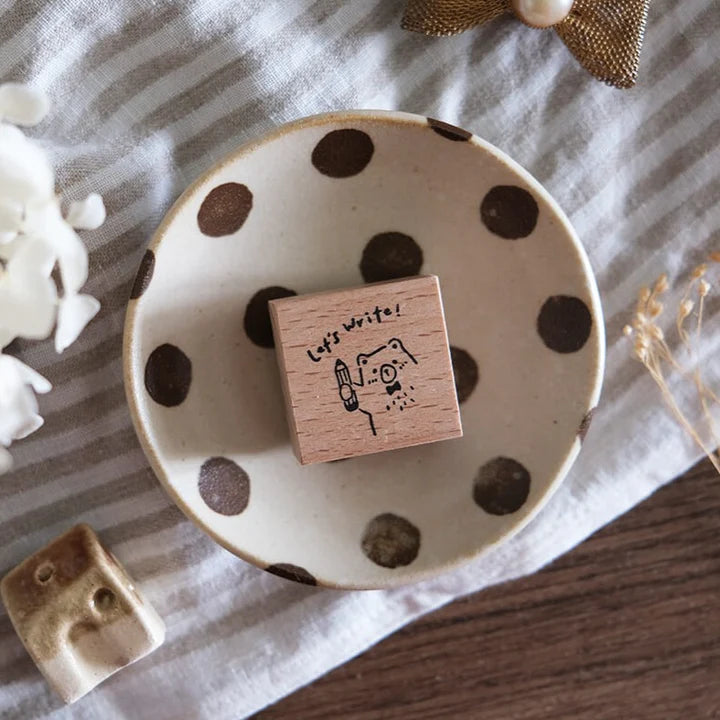EILEENTAI.85 Rubber Stamp Beary Ordinary Days:Let's Write