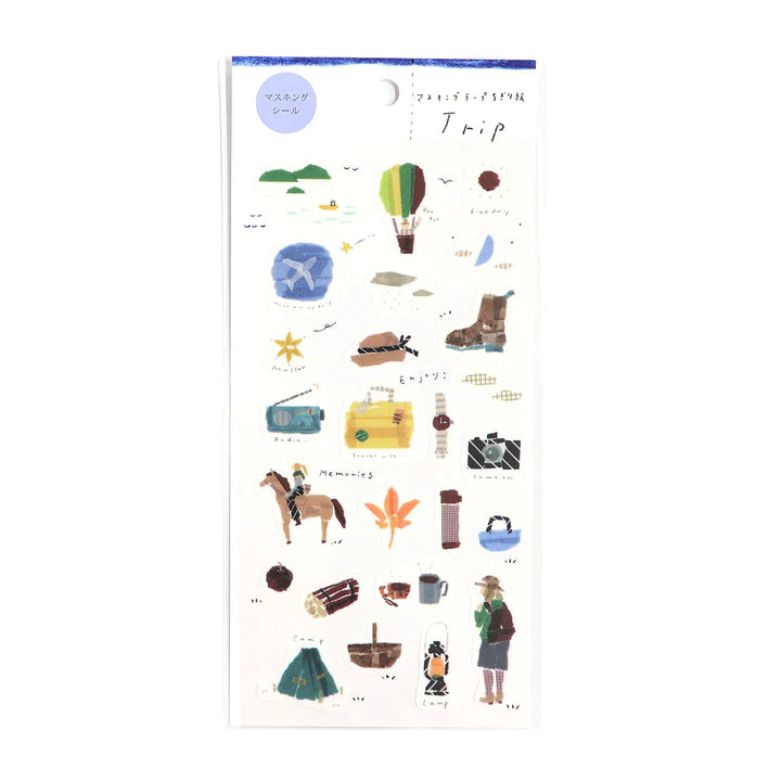 MIKI TAMURA Washi Sticker My Favorite:Trip