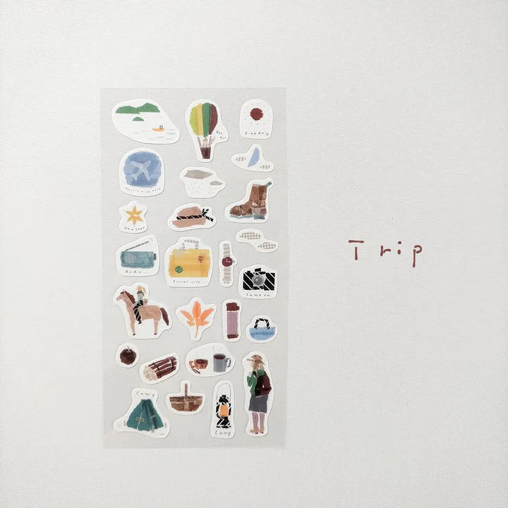 MIKI TAMURA Washi Sticker My Favorite:Trip