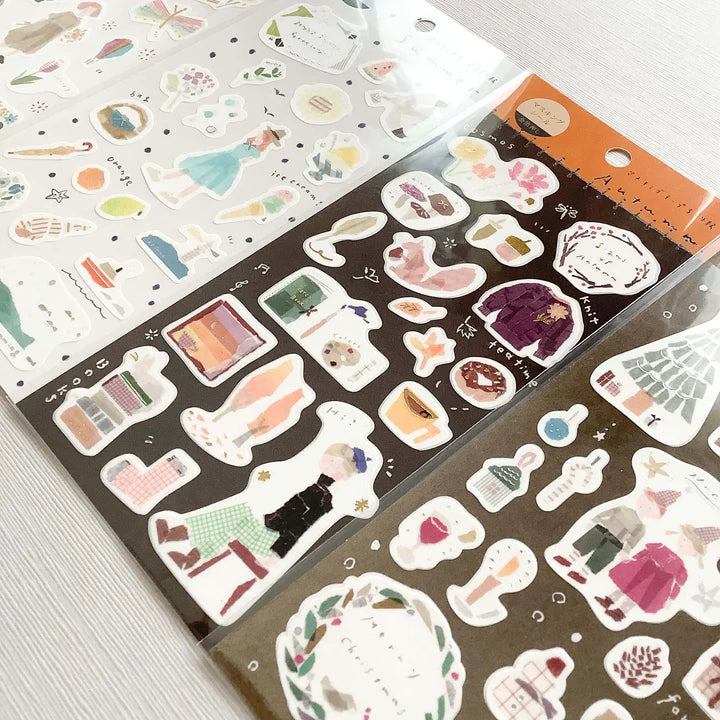 MIKI TAMURA Washi Sticker My Favorite:Autumn