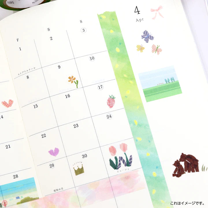 MIKI TAMURA Washi Sticker My Favorite:Anniversary