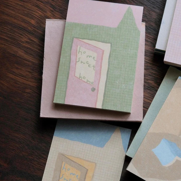 SOM STUDIO x bighands Memo Pad Moments at Home:Home Sweet Home