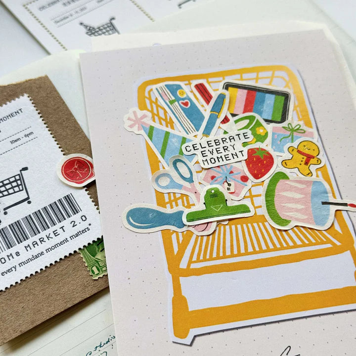 SOM STUDIO SOMe Market 2.0 Sticker+Postcard Set