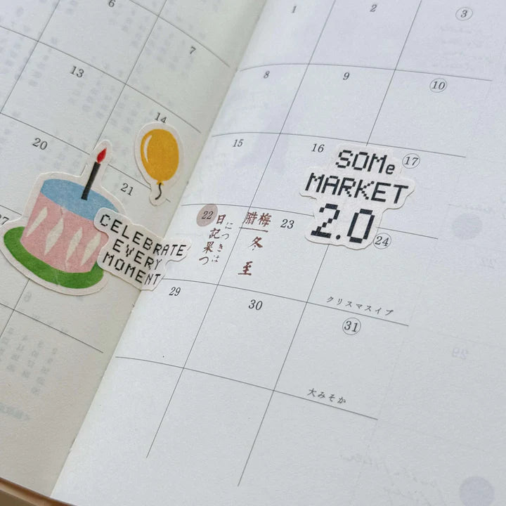 SOM STUDIO SOMe Market 2.0 Sticker+Postcard Set