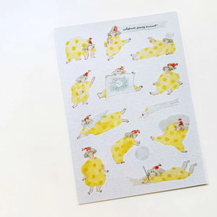 SOM STUDIO x dodolulu Sticker Sheet Celebrate Every Moment