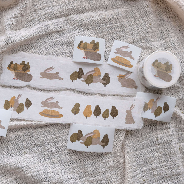 BIGHANDS Washi Tape Collection Rabbit & I:Into The Woods