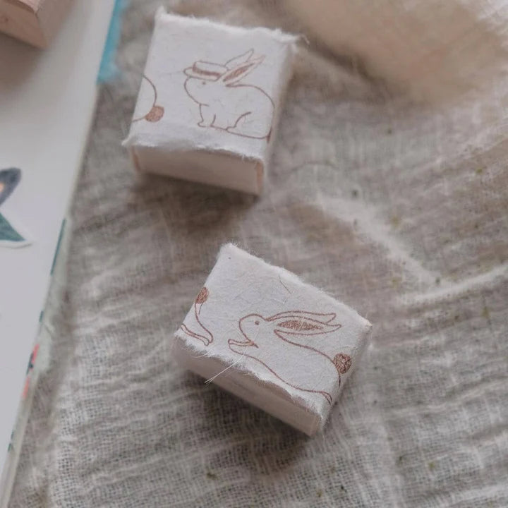 BIGHANDS Rubber Stamp Collection Wander Rabbit:Rabbit Hat