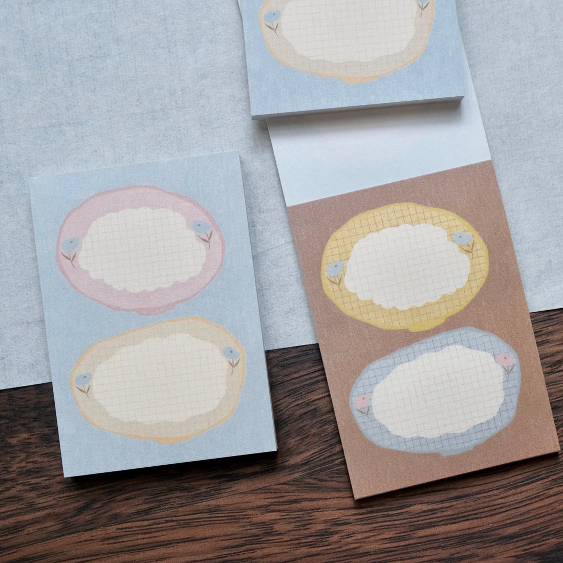 BIGHANDS Memo Pad Little Things:Plates