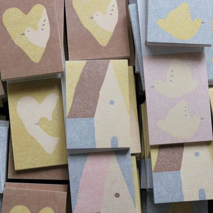 BIGHANDS Memo Pad Someday:Birds