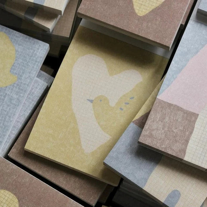 BIGHANDS Memo Pad Someday:Heart Bird