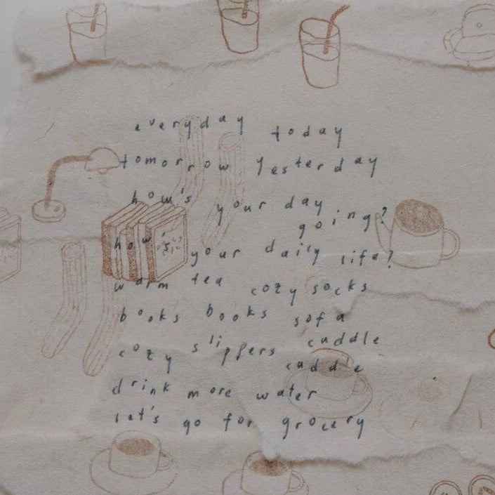 BIGHANDS Rubber Stamp Little Things In Life:Slippers