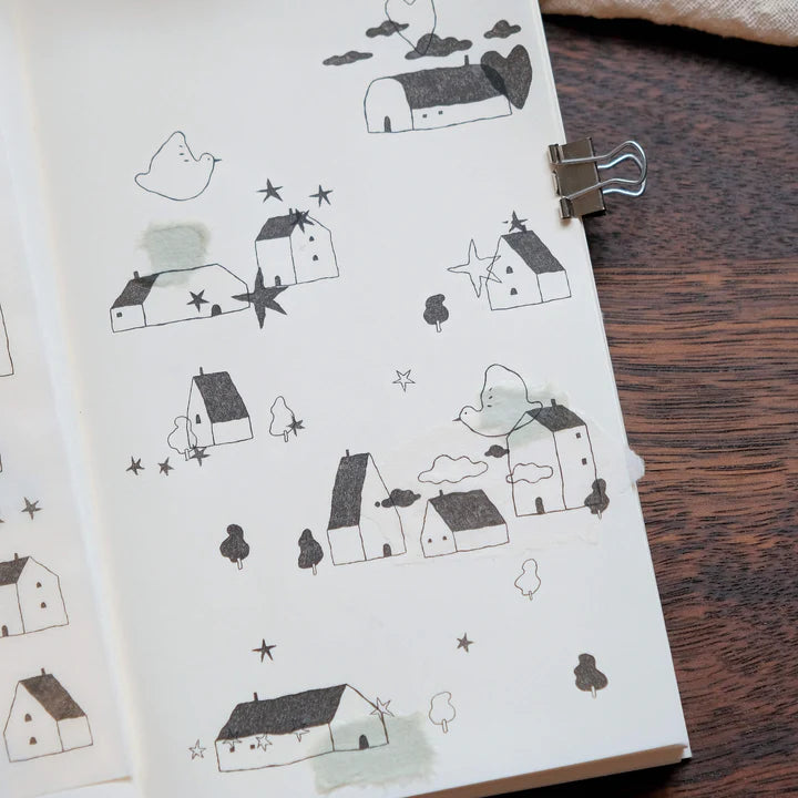 BIGHANDS Print-On Stickers Someday's Sketches 1pc