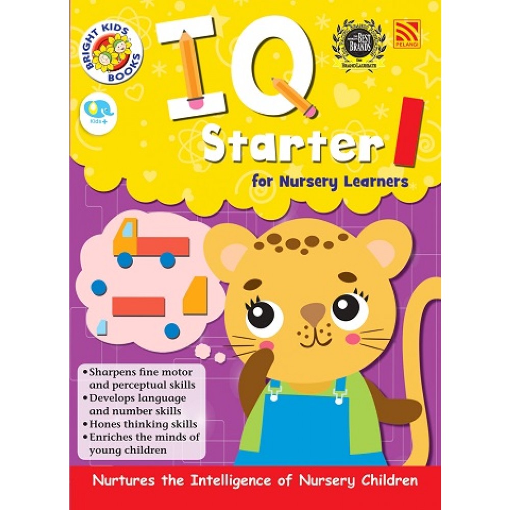 Bright Kids 2022-IQ Starter 1 For Nursery Learners
