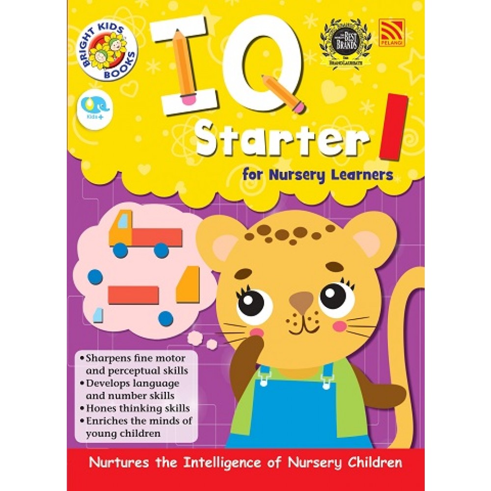 Bright Kids 2022-IQ Starter 1 For Nursery Learners