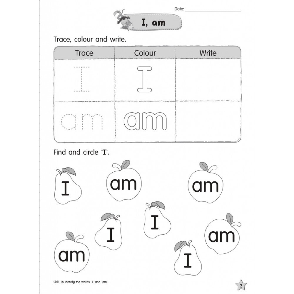 Bright Kids 2022-K1 Key Words