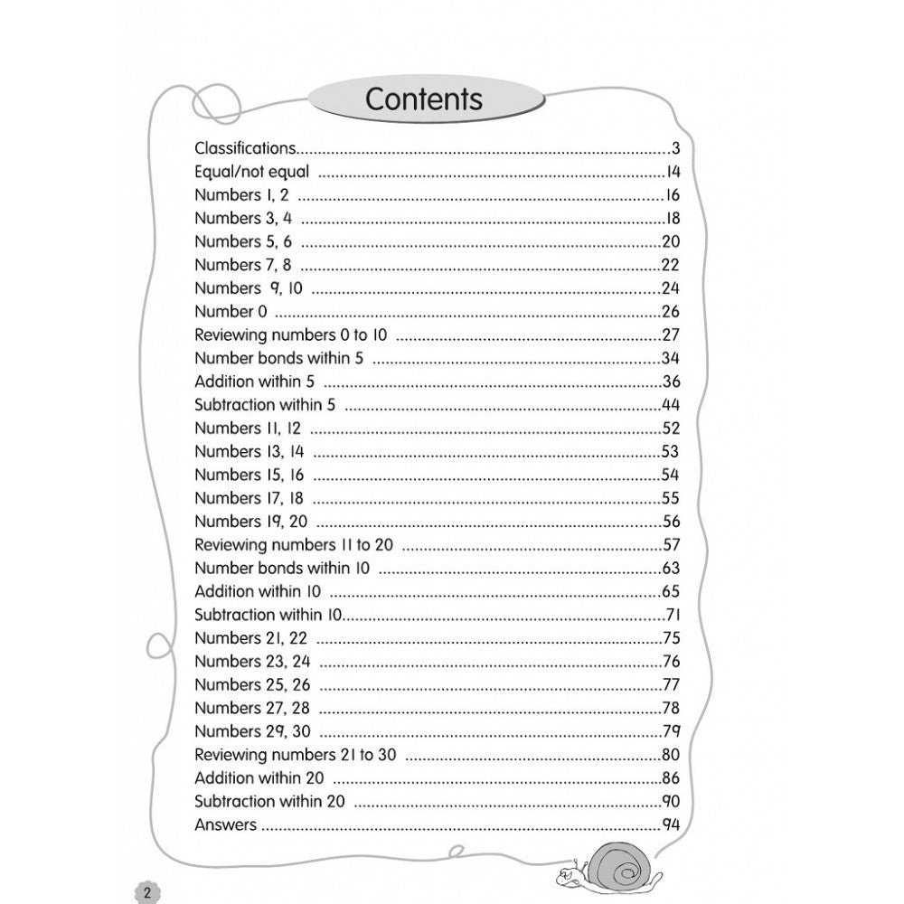 Bright Kids 2022-K1 Maths