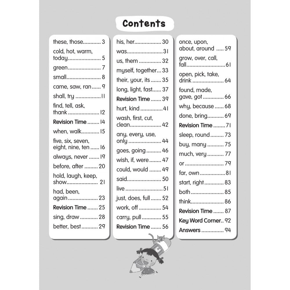 Bright Kids 2022-K2 Key Words