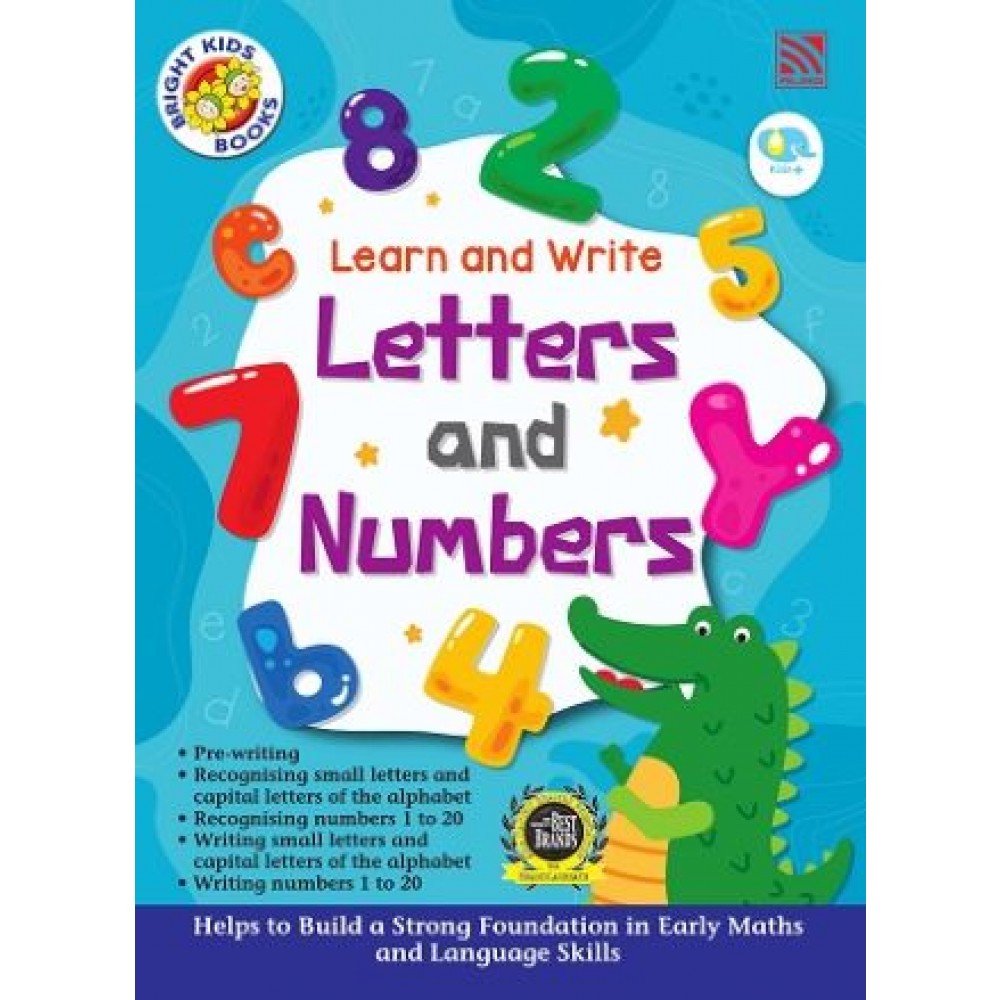 Bright Kids 2022-Learn And Write Letters And Numbers
