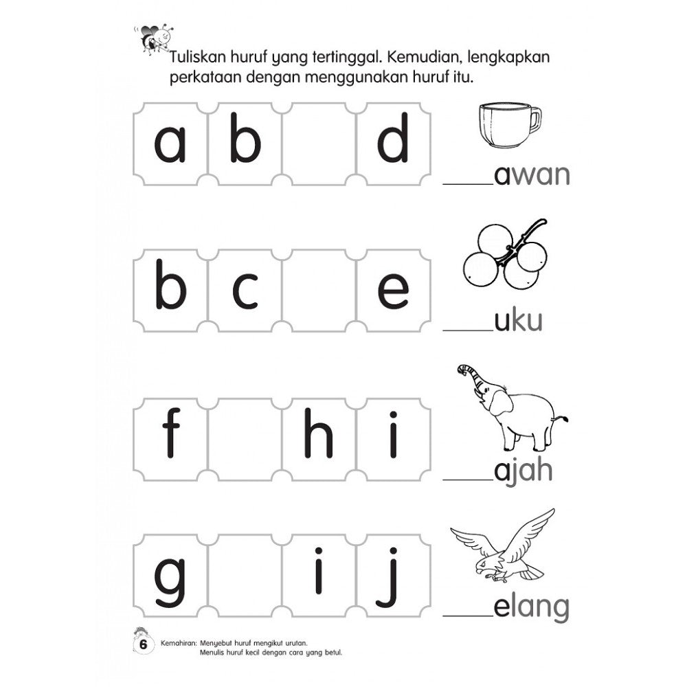 Siri Bintang Kecil 2022-Suku Kata Prasekolah 1