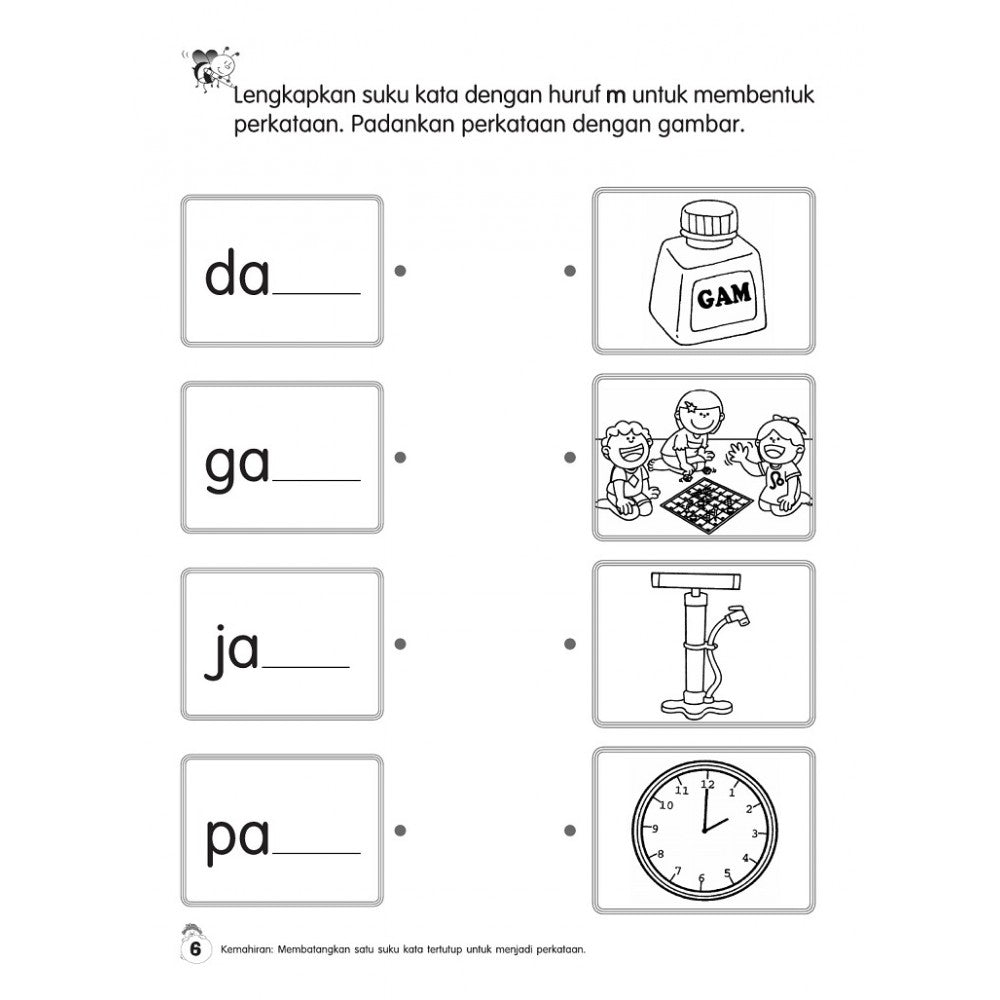 Siri Bintang Kecil 2022-Suku Kata Prasekolah 2