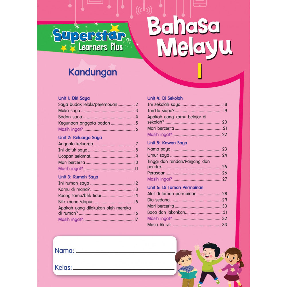 Superstar Learners Plus-Bahasa Melayu 1